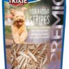 Ласощі Trixie Premio Fish Rabbit Stripes для собак, з рибою та кроликом, 100 г