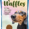 Ласощі Trixie Waffles для собак, з куркою 7 см, 3 шт, 100 г