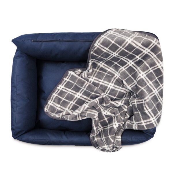 Лежак Pet Fashion «Prime» для собак, 66x52x24 см, синій - Image 8
