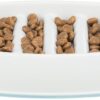 Миска Trixie Повільне годування для котів, 21х14 см, 250 мл (сіра) - Image 2