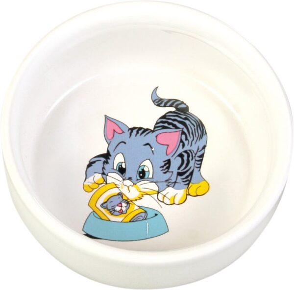 Миска Trixie для котів керамічна, 11 см, 300 мл