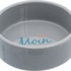 Миска Trixie Be Nordic для котів керамічна, 12 см, 300 мл (сіра)