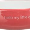 Миска Trixie для котів коротконосих порід, керамічна, 15 см, 300 мл (коралова/біла) - Image 3