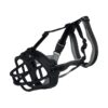 Намордник Trixie Muzzle Flex для собак силіконовий, M-L 22 см (чорний)
