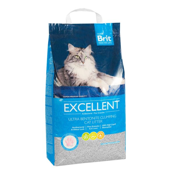 Наповнювач для котячого туалету Brit Fresh Excellent бентонітовий, 10 кг - Image 7