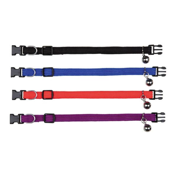 Нашийник Trixie Elastic для котів нейлоновий з дзвіночком (кольори в асортименті) - Image 2