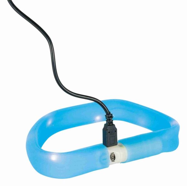 Нашийник Trixie Flash для собак силіконовий з підсвічуванням та USB - Image 2