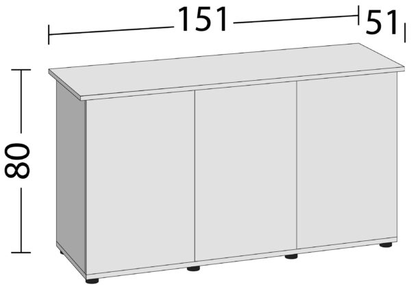 Підставка Juwel під акваріум RIO 400/450, 151х51х80 см - Image 2