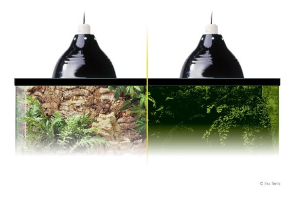 Плафон Exo Terra Glow Light для ламп обігріву в тераріум, метал, 14 см - Image 2