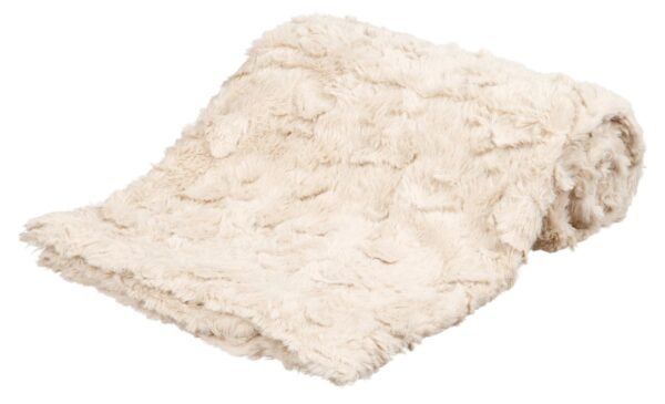 Килимок Trixie Cosy для собак плюшевий, 100х70 см (бежевий)