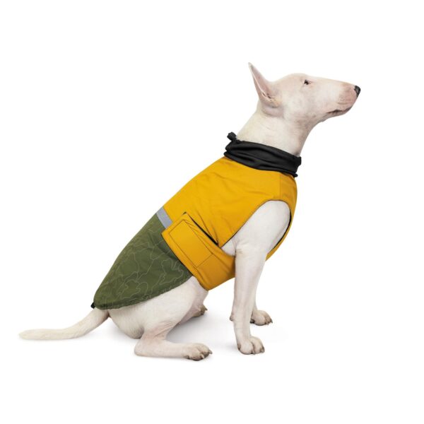 Попона Pet Fashion «Roy» для собак, хакі-гірчиця - Image 3