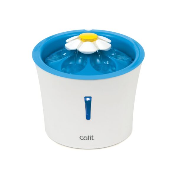 Поїлка-фонтан Catit Led Flower Fountain для котів, з підсвіткою, 3 л (пластик) - Image 2