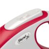 Рулетка Flexi New Comfort для собак, стрічка, (червона) - Image 3