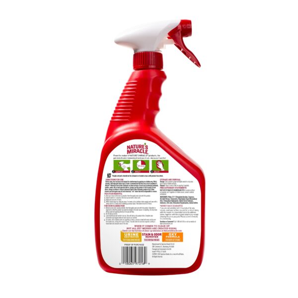 Спрей 8in1 NM ADV Dog Stain&Odor Elimin Spray для собак для усунення плям та запахів, з посиленою формулою, 946 мл - Image 2