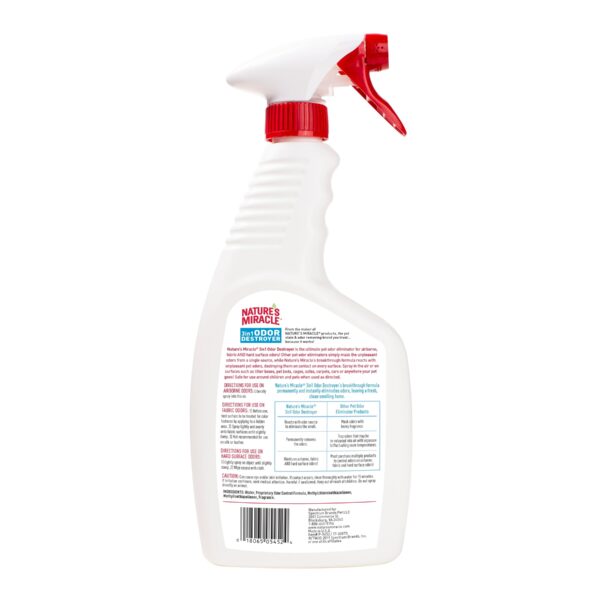 Спрей 8in1 NM Odor Destr Fresh Linen 3в1 для усунення запахів, з ароматом свіжої білизни, 709 мл - Image 2
