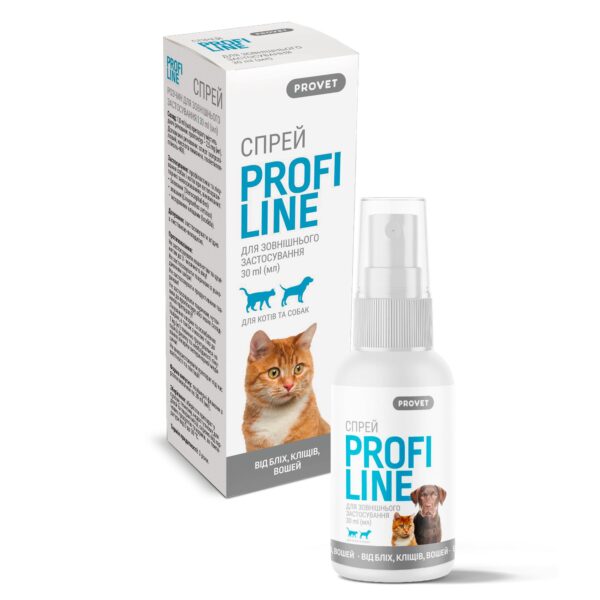 Спрей ProVet Profiline для котів та собак, 30 мл (інсектоакарицид) - Image 3