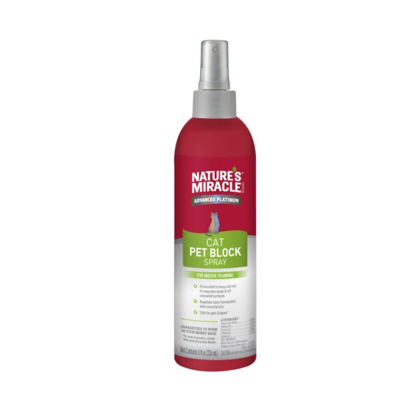 Спрей-відлякувач 8in1 NM JFC Pet Block Cat Repellent Spray для котів 236 мл - Image 3