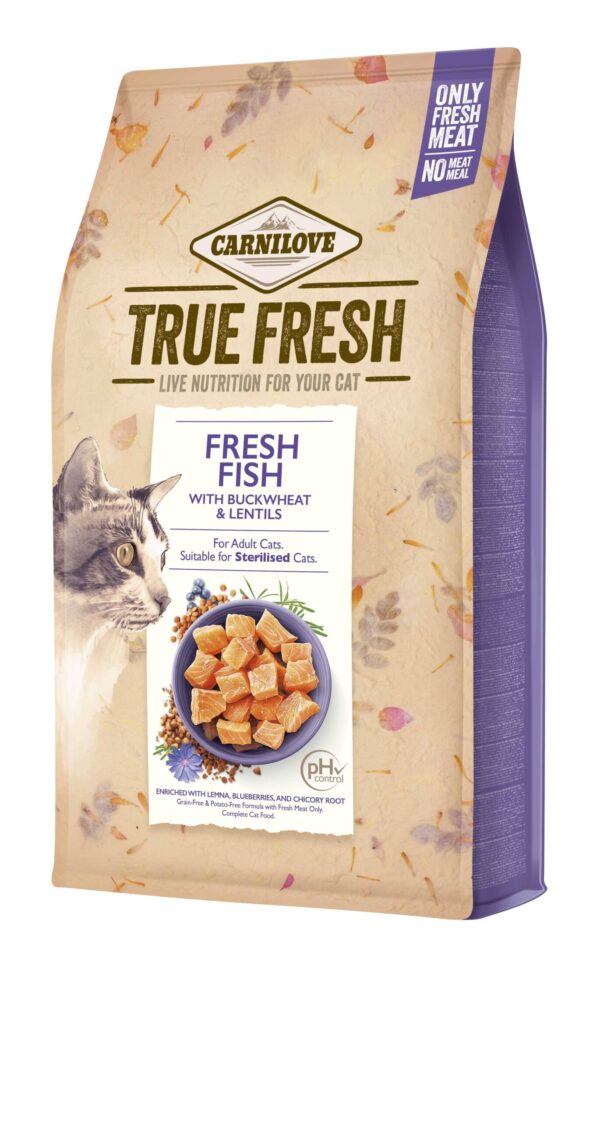 Сухий корм Carnilove True Fresh Cat для для дорослих котів, з рибою