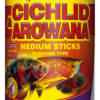 Сухий корм Tropical Cichlid & Arowana Medium Sticks для м'ясоїдних цихлід