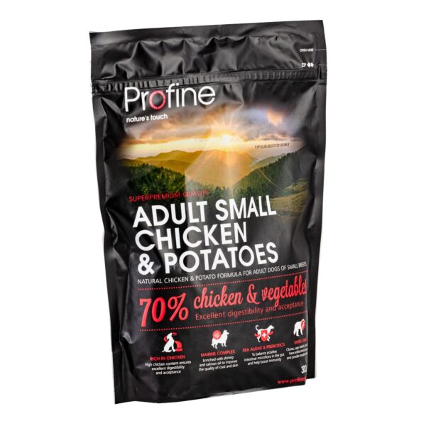 Сухий корм Profine Adult Small для дорослих собак дрібних порід з куркою та картоплею - Image 5