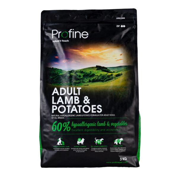 Сухий корм Profine Adult для дорослих собак всіх порід з ягнятиною та картоплею - Image 3