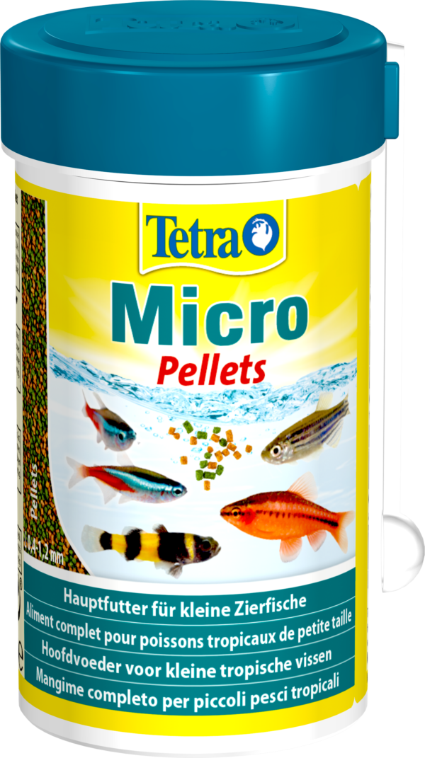 Корм Tetra Micro Pellets для акваріумних дрібних рибок, 100 мл (гранули) - Image 5