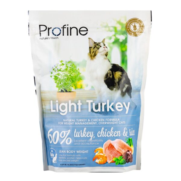 Сухий корм Profine Light для котів із зайвою вагою з індичкою та куркою - Image 3