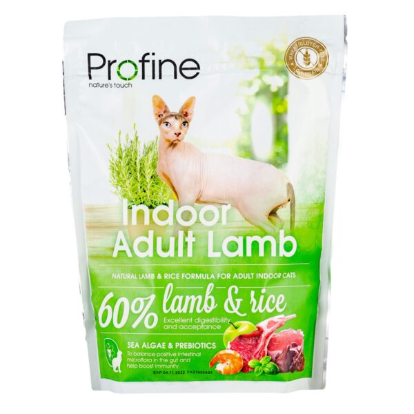 Сухий корм Profine Indoor для котів які живуть в приміщенні з ягням та рисом - Image 5