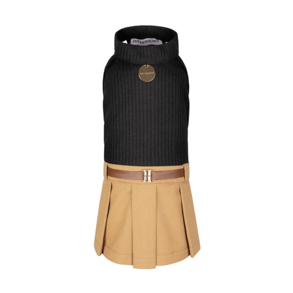 Сукня Pet Fashion «Chic» для дівчаток, розмір M, чорна