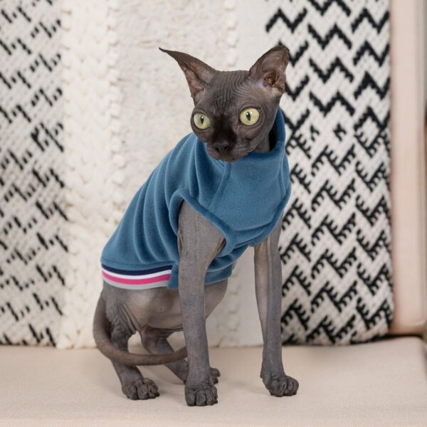 Светр Pet Fashion «Wiki» для котів, синій (лімітована серія) - Image 3