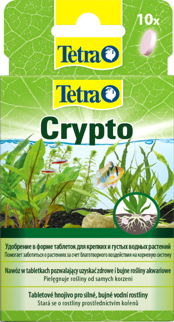Добриво Tetra Crypto для акваріумних рослин, 10 таблеток