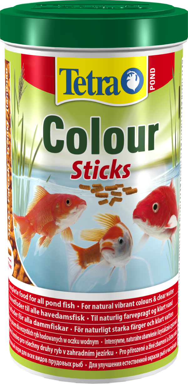 Корм Tetra Pond Colour Sticks для всіх ставкових риб для яскравості забарвлення