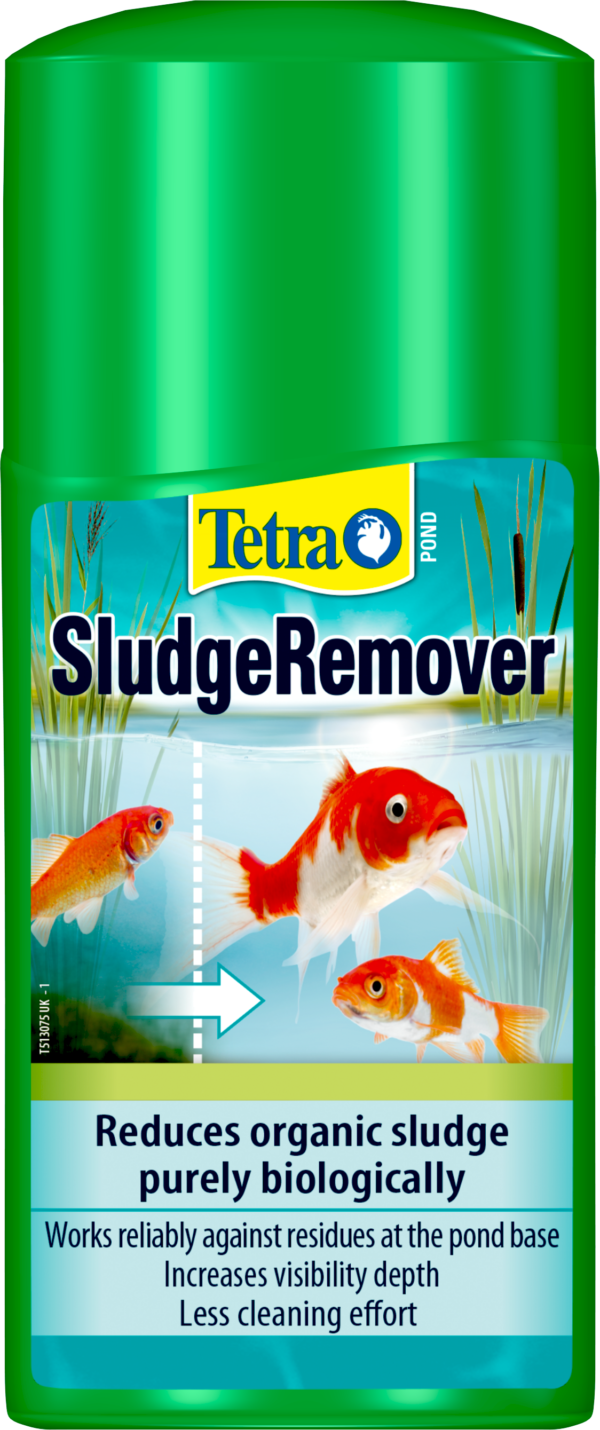 Засіб Tetra Pond SludgeRemover для видалення мулу та розщеплення органічних сполук у ставку, 250 мл на 5000 л