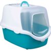 Туалет Trixie Vico Open Top для котів закритий з фільтром та лопаткою, 40х40х56 см