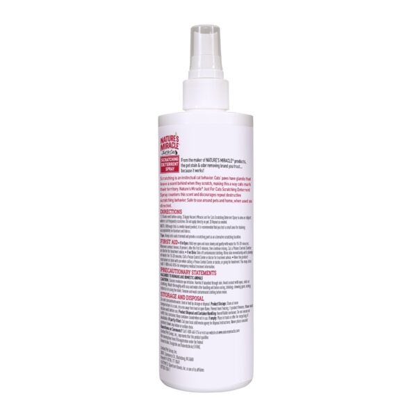 Спрей 8in1 NM JFC No Scratch Deter Spray для котів що запобігає дряпанню, 236 мл - Image 2