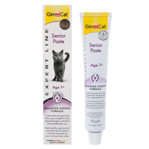 Вітаміни GimCat Expert Line Senior для котів старше 7 років, 50 г