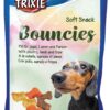 Вітамінізовані ласощі Trixie Bouncies для собак з ягням та шлунком, 75 г
