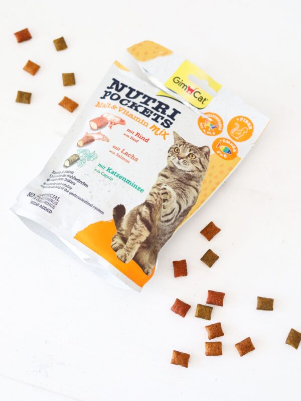 Вітамінні ласощі GimCat Nutri Pockets для котів, мультивітамін мікс, 150 г - Image 2