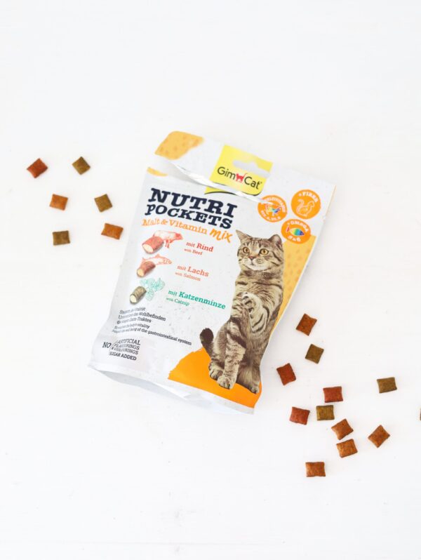 Вітамінні ласощі GimCat Nutri Pockets для котів, мультивітамін мікс, 150 г - Image 8