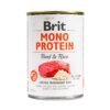 Вологий корм Brit Mono Protein Beef & Rice для собак з яловичиною та рисом, 400 г