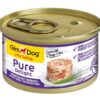 Вологий корм GimDog LD Pure Delight для собак мініатюрних порід з куркою та тунцем, 85 г