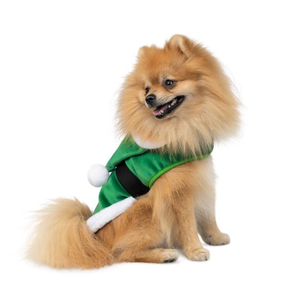 Попона Pet Fashion "Santa" для собак, зелена - Image 2