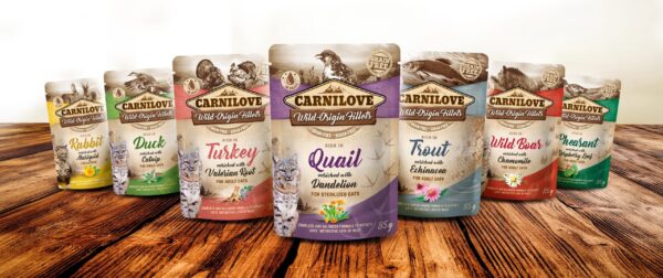 Вологий корм Carnilove cat pouch для кошенят з кроликом і календулою, 85 г - Image 5