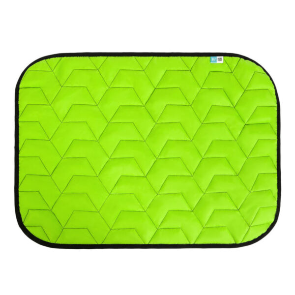 Підстилка AiryVest для собак, салатова-чорна, розмір L, 100х70 см - Image 2