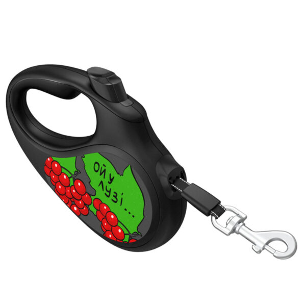 Повідець-рулетка для собак WAUDOG R-leash малюнок "Калина" - Image 25