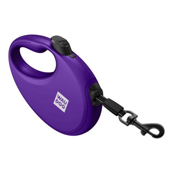 Повідець-рулетка для собак WAUDOG R-leash з контейнером для пакетів світловідбивна стрічка - Image 78
