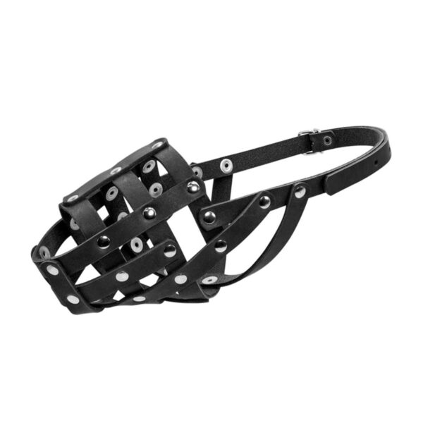 Намордник м'який "CoLLaR" №2. доберман, вівчарка сука, далматин чорний - Image 2