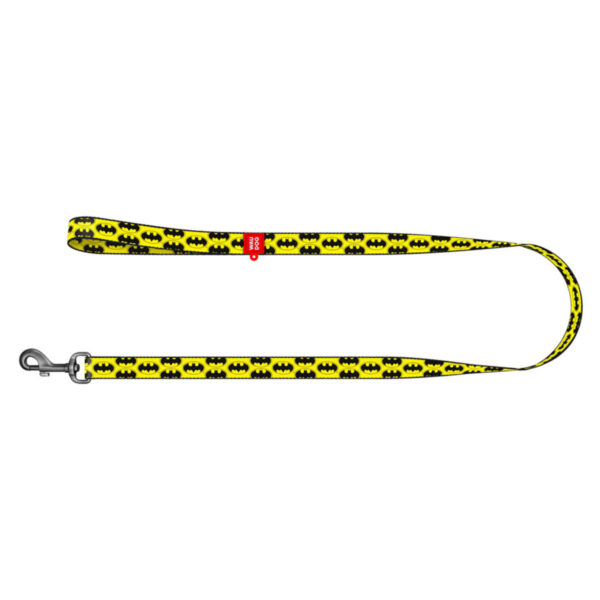 Повідець для собак нейлоновий WAUDOG Nylon малюнок "Бетмен Лого" - Image 5