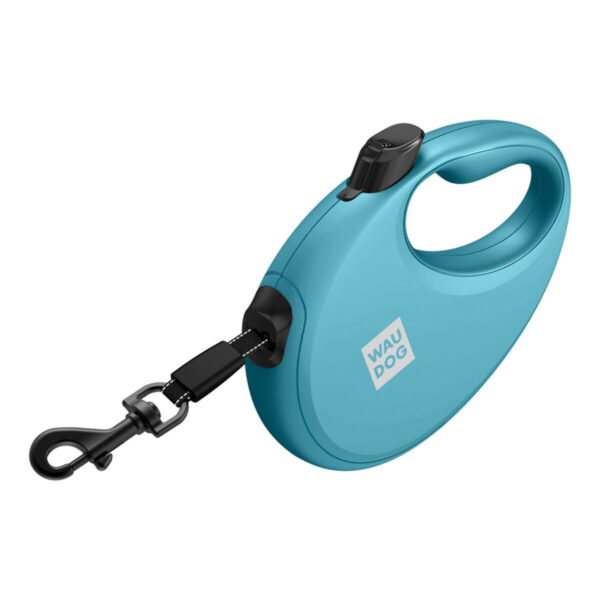 Повідець-рулетка для собак WAUDOG R-leash з контейнером для пакетів світловідбивна стрічка - Image 59