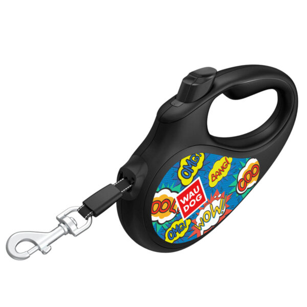 Повідець-рулетка для собак WAUDOG R-leash малюнок "ВАУ" - Image 12